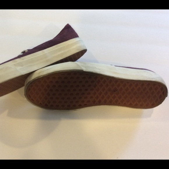 Vans burgundy suede Decons - Picture 5 of 7